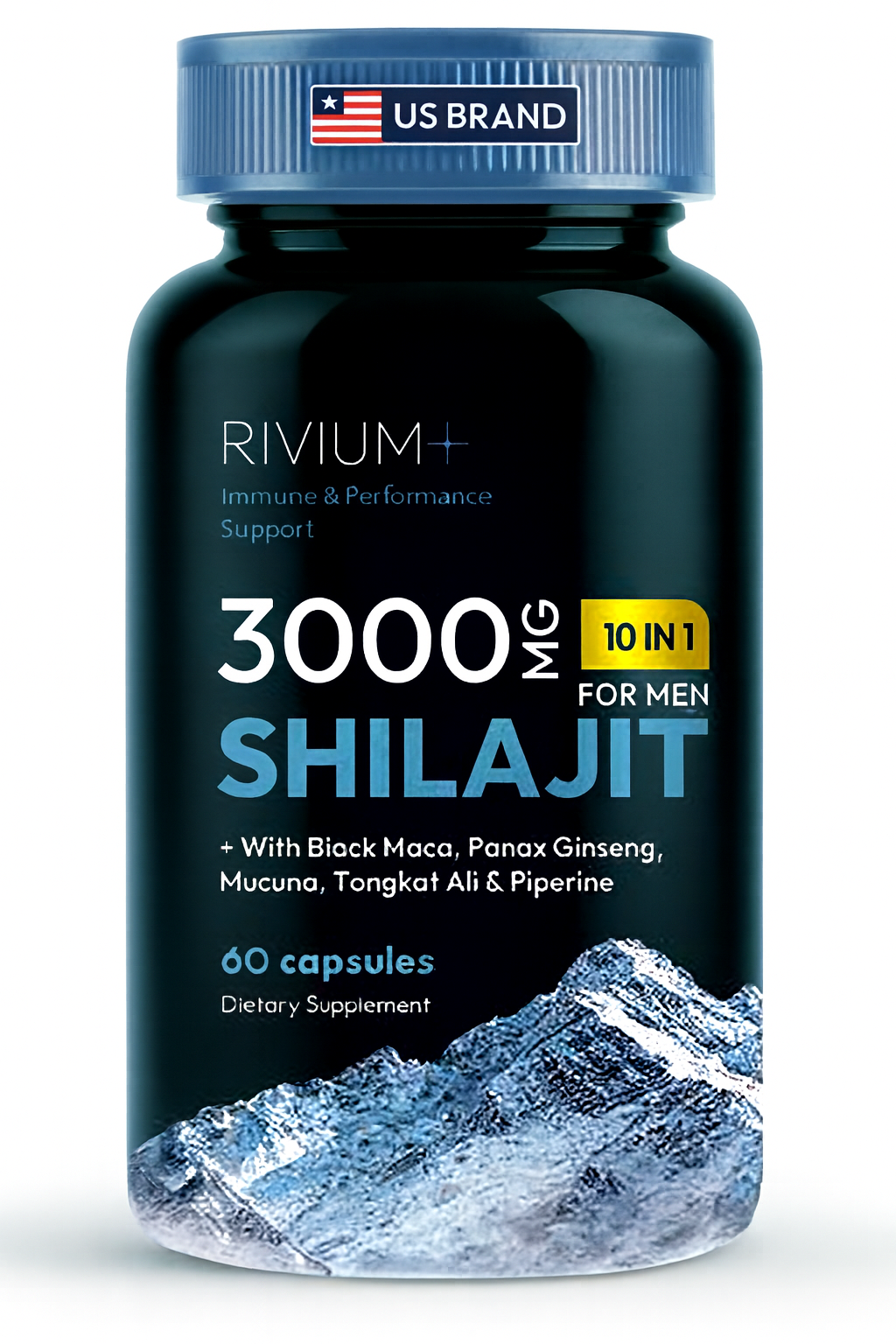 Shilajit Capsules – 60 Capsules | Rivium