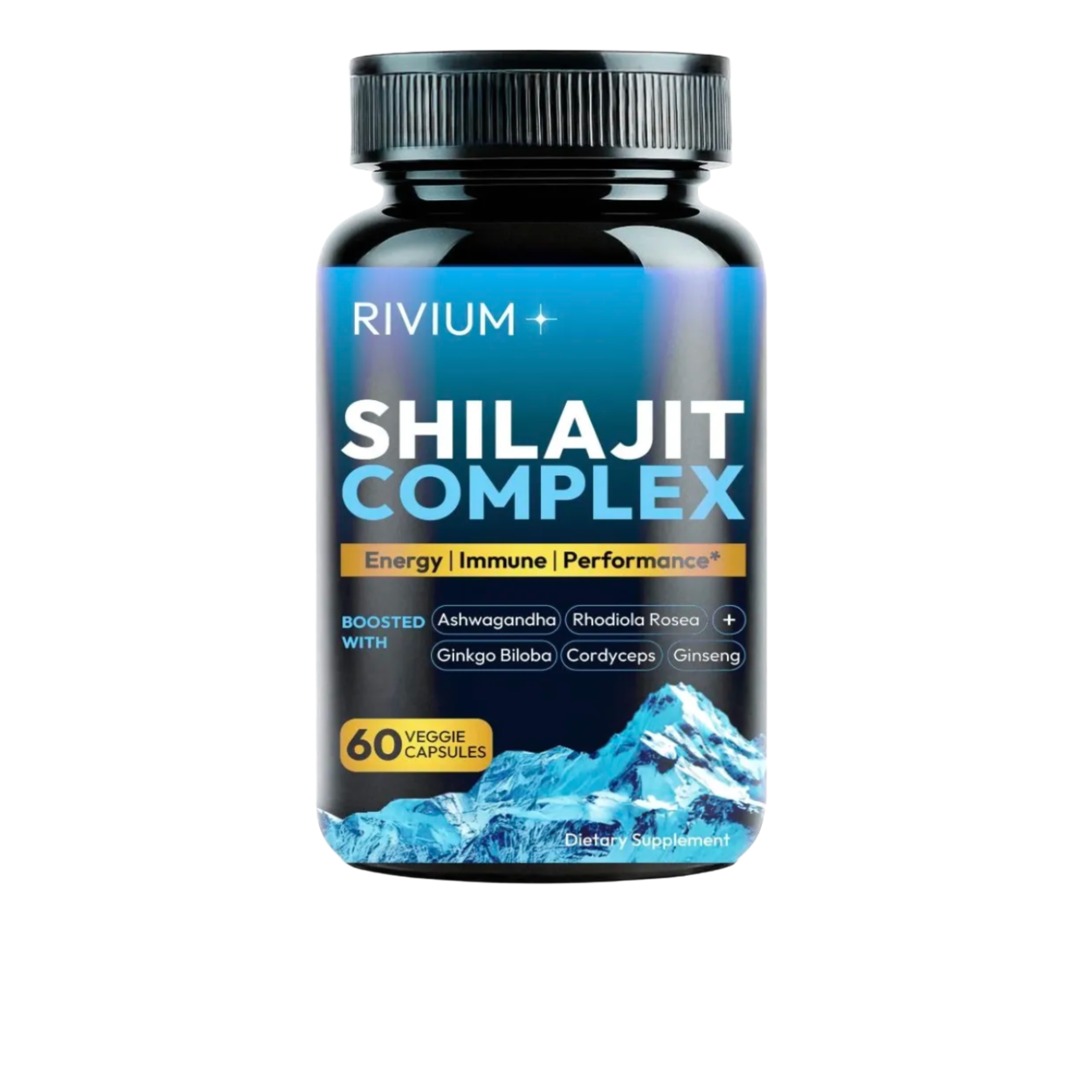 Shilajit Capsules – 60 Capsules | Rivium