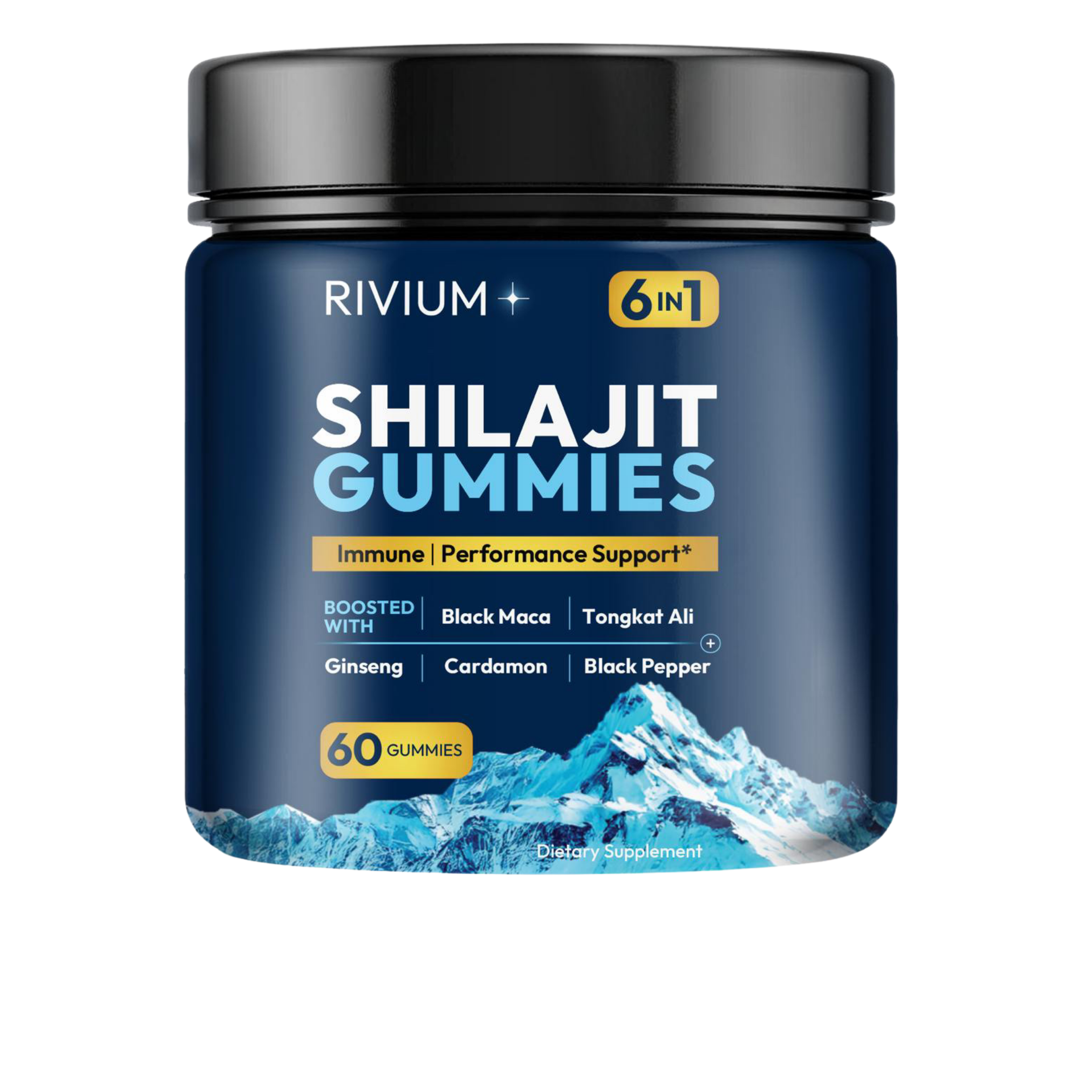 Shilajit Gummies – 60 Gummies | Rivium